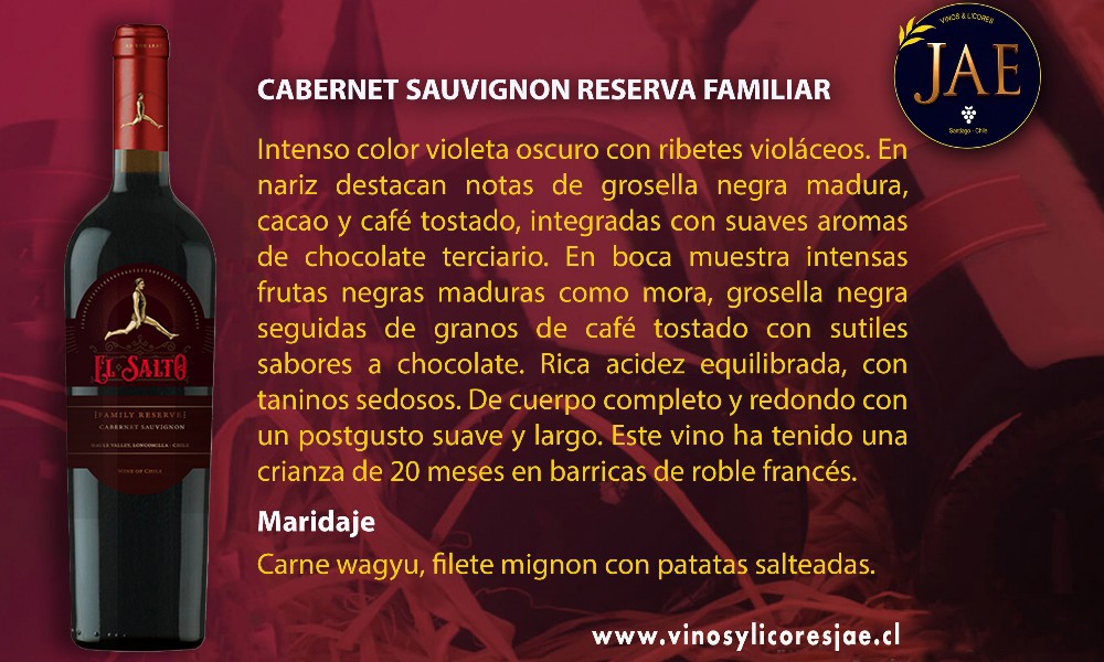 (12)Reserva Familiar Cabernet Sauvignon