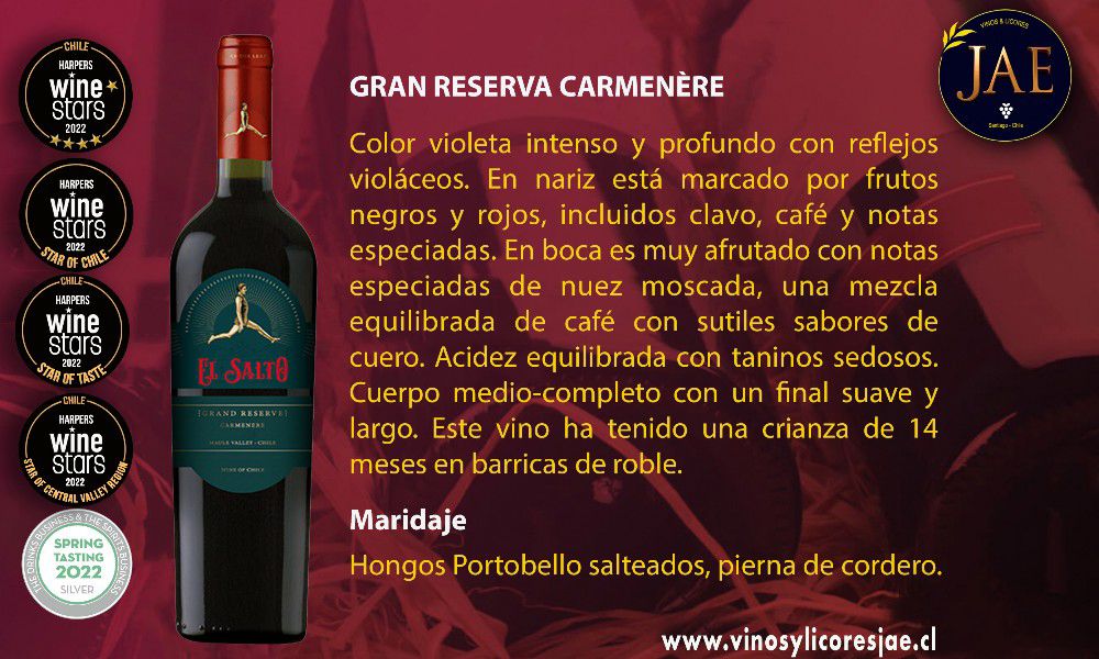 (7)Grand reserva Carmenere