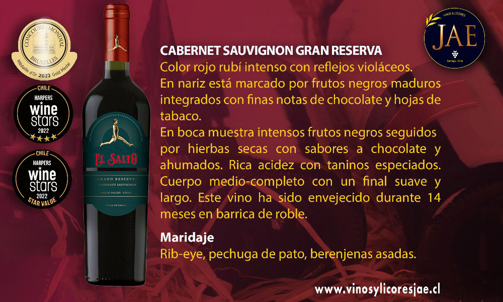 (8)Grand reserva Cabernet Sauvignon